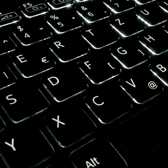 VAIO keyboard backlight